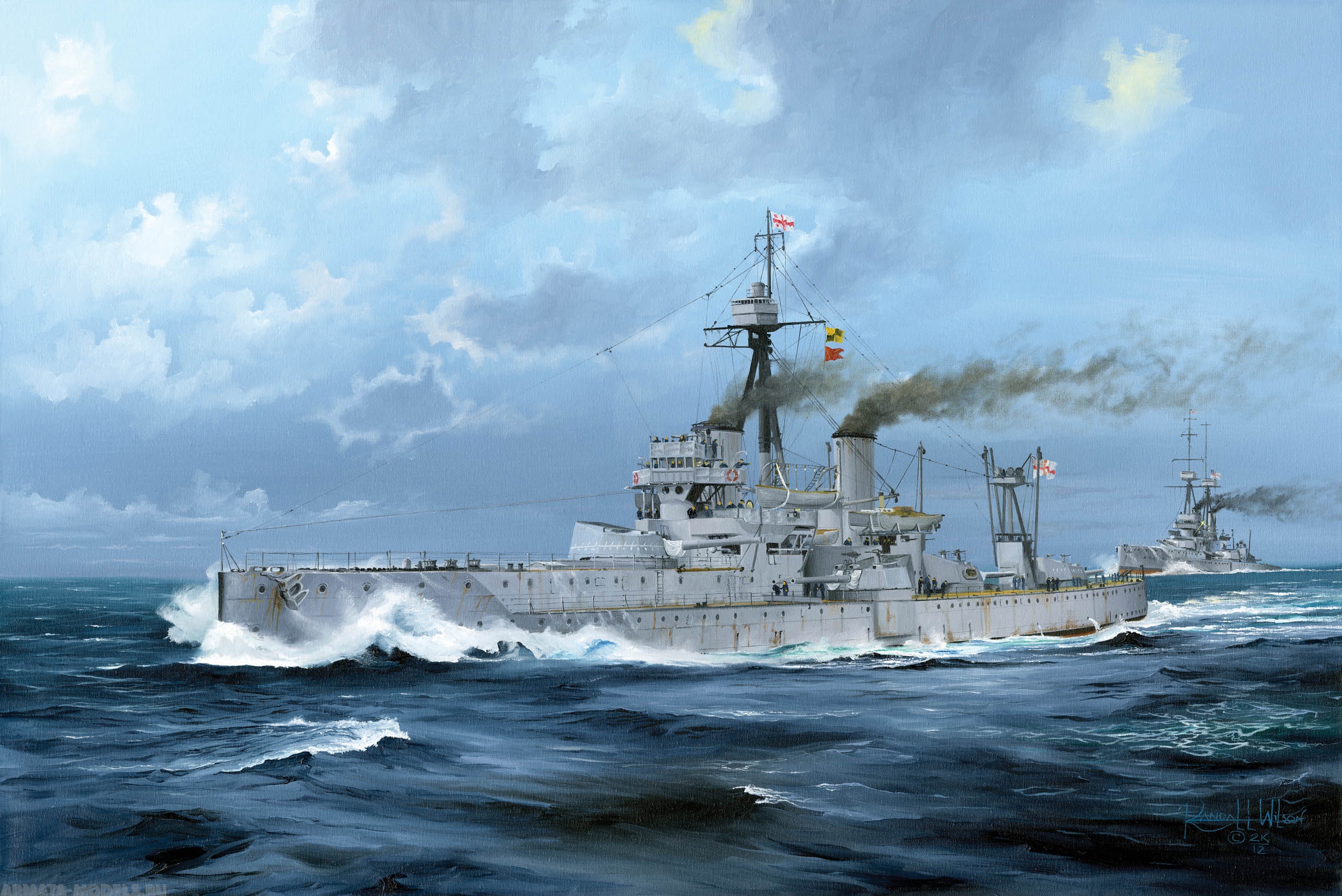 05330 Корабль  HMS Dreadnought 1918 Trumpeter