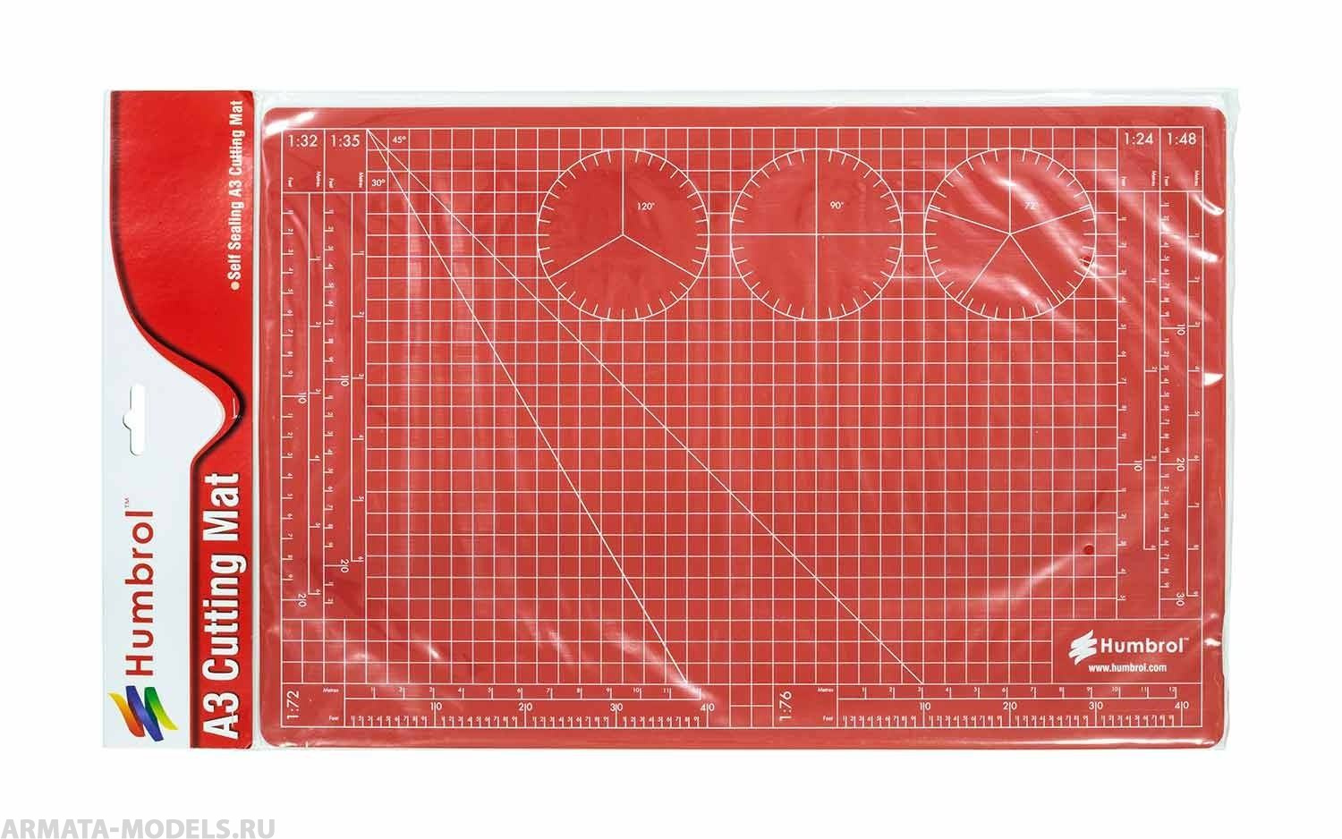 AG9157A Самозатягивающийся коврик для моделиста A3 Cutting Mat