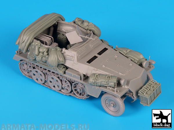 BDT35132 1/35 Sd.Kfz 250/3 Greif accessories set (DRAG)