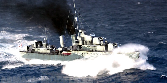 05331 Корабль  HMS Eskimo Destroyer 1941 Trumpeter