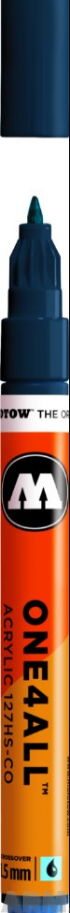 127419 Маркер MOLOTOW ONE4ALL 127HS-CO #027 Петрол 1,5 мм