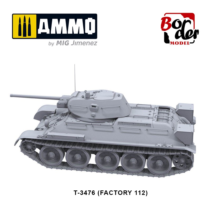 BT009 Советский средний танк Limited Edition T-34E & T-34/76 (Factory 112) - 2 BORDER MODELS