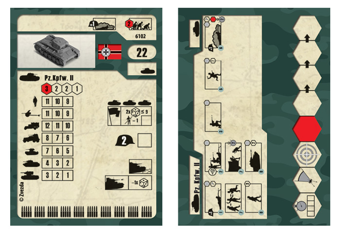 6102 Немецкий лёгкий танк PZ.KPFW. II Звезда