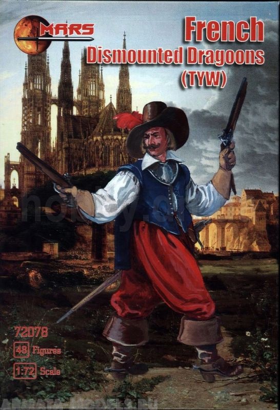 72078MR French Dismounted Dragoons   Mars