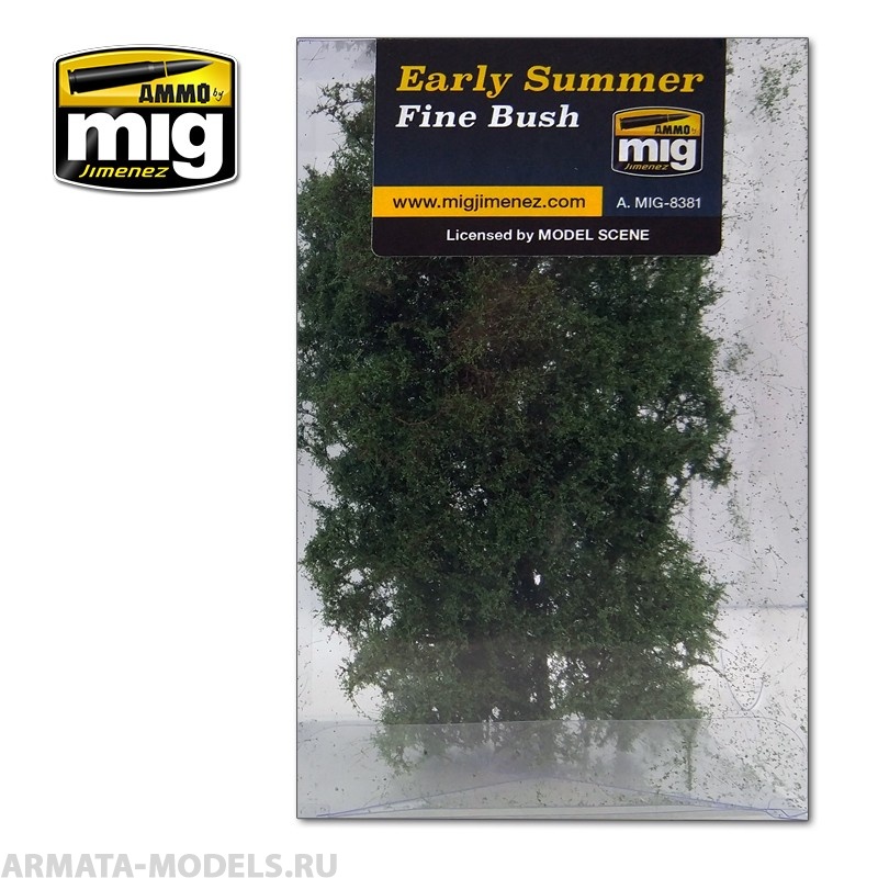 AMIG8381 Ammo Mig Имитация летней растительности FINE BUSH - EARLY SUMMER