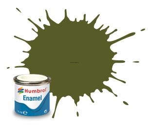 AA1626 Краска эмалевая No 150 Зеленый лес - Матовый - Tinlet No 1 (14ml)