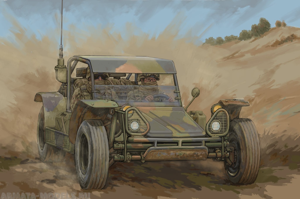 82406 Багги Delta Force FAV Hobby Boss