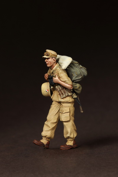 35122SOGA Feldwebel Fallschirmjager- Brigade Ramcke. El Alamein, August 1942. SOGA Miniatures