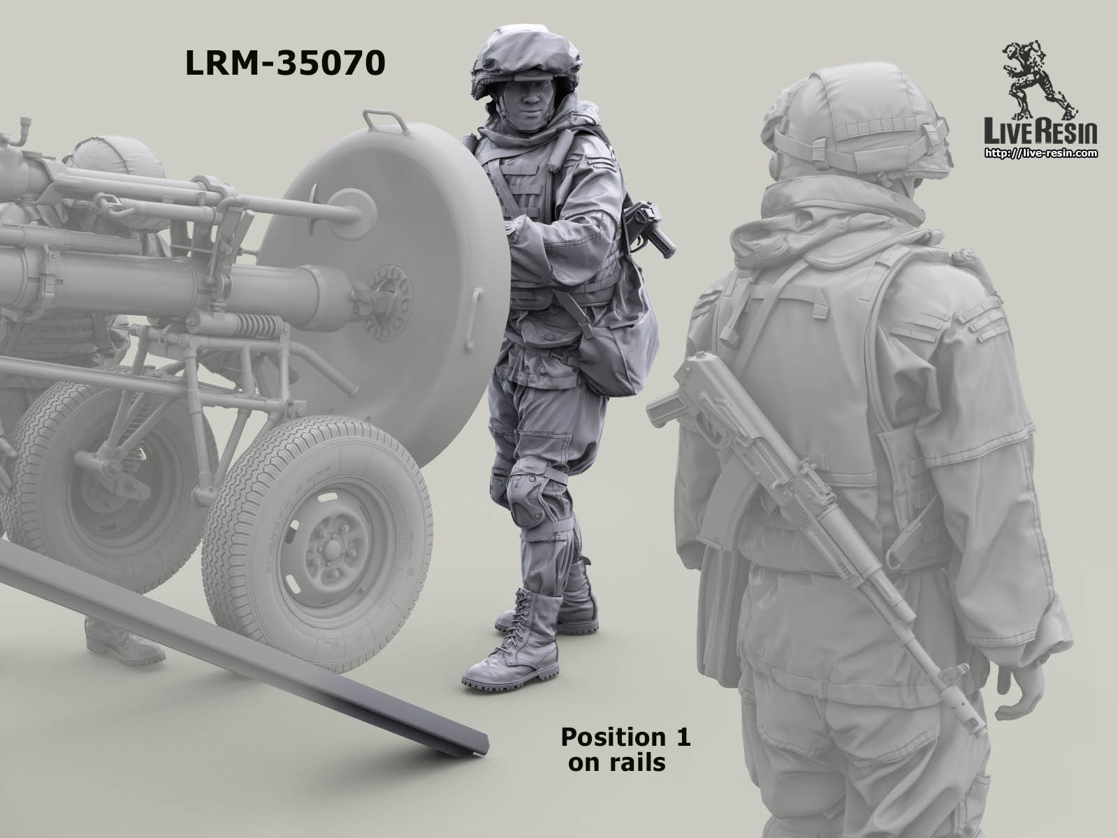 LRM35070 Современный солдат Российской Армии - Минометчик - 23 