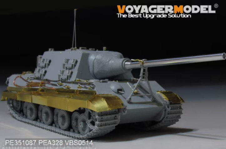 PE351087 WWII German  Sd.Kfz.186 Jagdtiger Porsche Production Basic(DRAGON 6051 6351 6493 6925)
