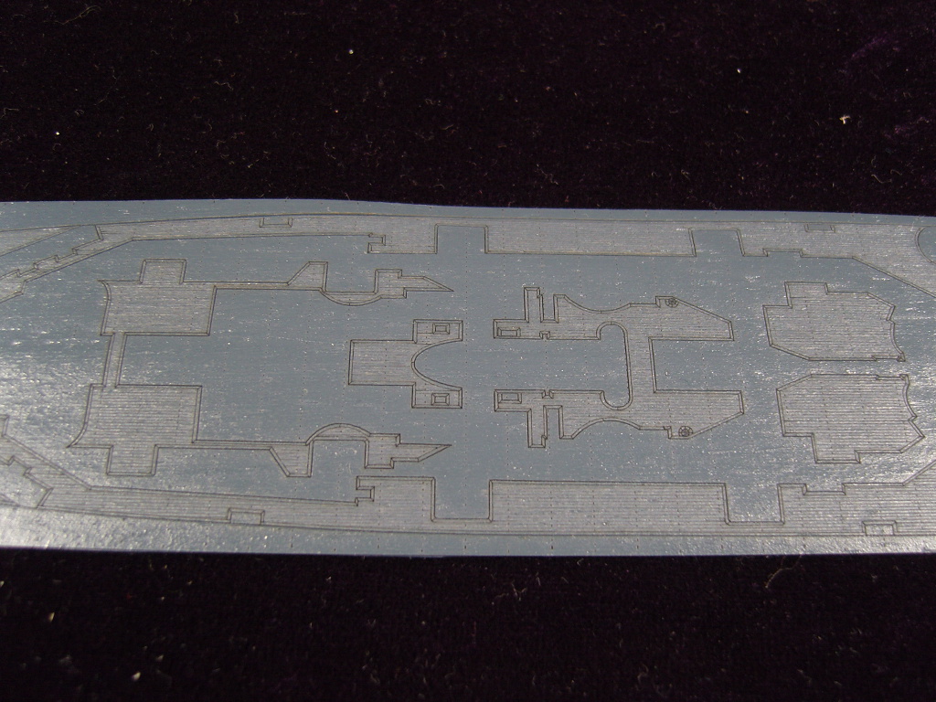 AW20025 Деревянная палуба для USS IOWA BB-61