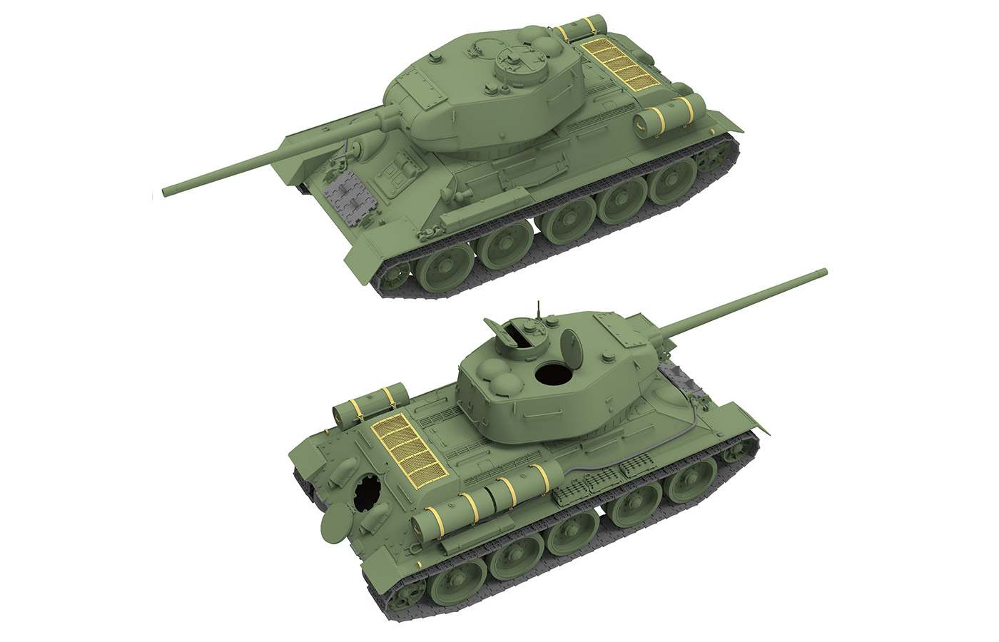 RM-5040 T-34/85 Model 1944 No.174 Factory Rye Field Model (RFM)