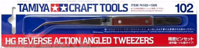 74102T Пинцет-зажим (угловой)- (удерживает деталь сам, нержавеющая сталь, термозащитные ручки). Чтобы отпустить деталь, надо сжать ручки.