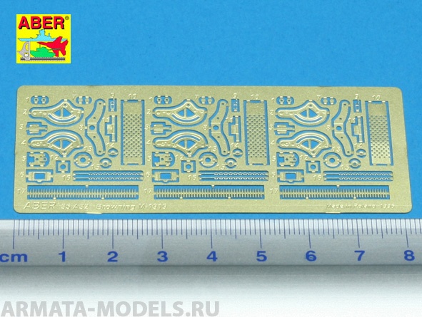 ABR-35-A32  Дополнения для  Browning M-1919 для  1/35