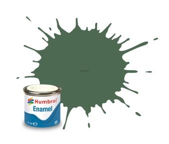 AA0847 Краска эмалевая No 76 Зеленая униформа - Матовый - Tinlet No 1 (14ml)