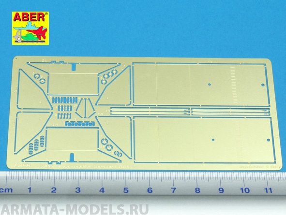 ABR-35-A96  Дополнения для  Rear small fuel tanks for T-34/76 для  1/35