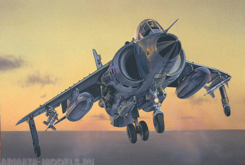 1236ИТ FRS.1 Sea Harrier 1/72 Italeri