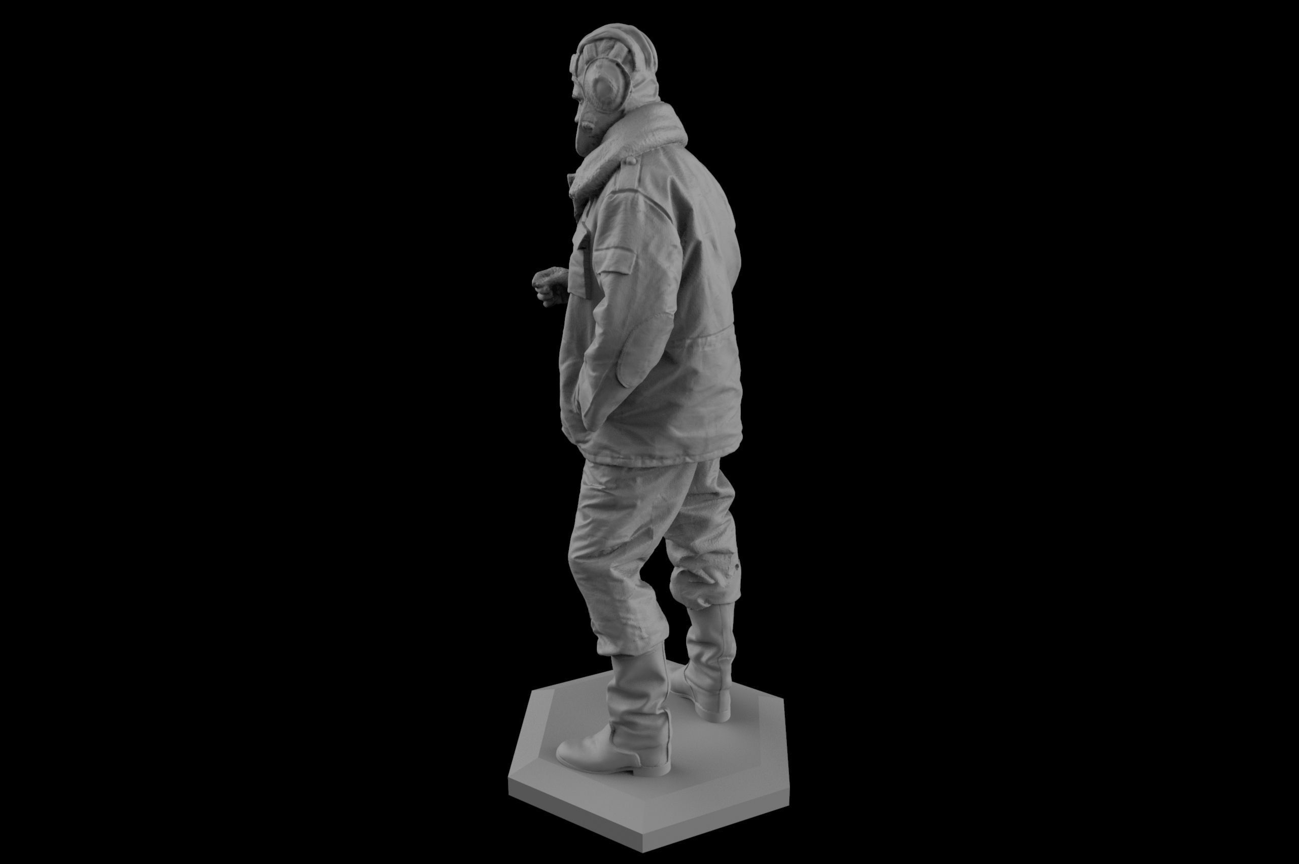 AM3712 Фигура танкиста №3 (Не для свободной продажи) Arma Models