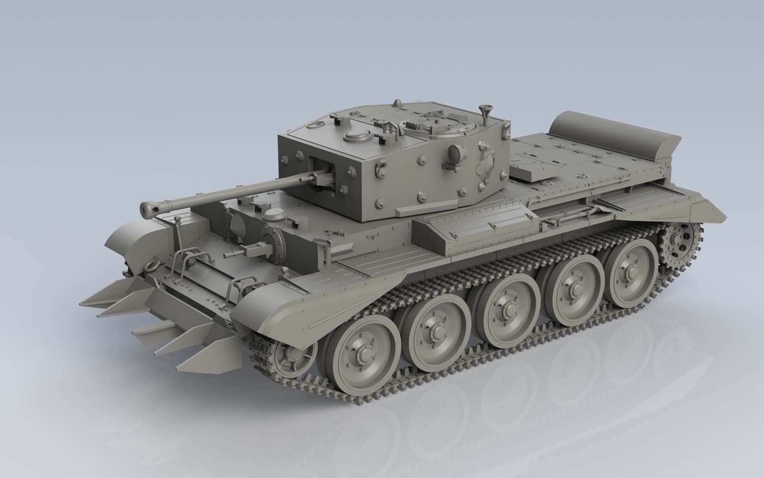 A1373 Сборная модель Танк Cromwell Mk.IV Airfix