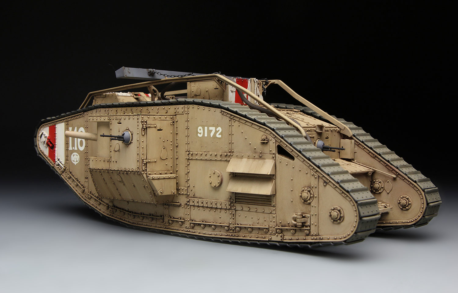 TS-020 BRITISH HEAVY TANK Mk.V MALE 1/35 Meng