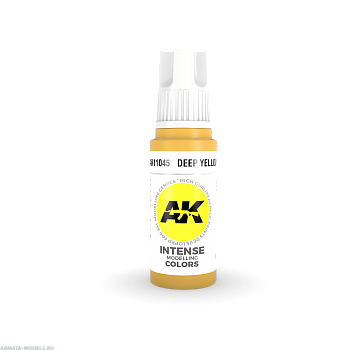 AK11045 Краска акриловая Deep Yellow 17ml