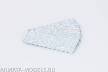 4617J Набор наждачной бумаги на липучке, P240, P320, P400, 30x90 мм, 6 шт.