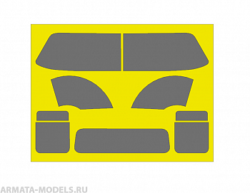 AM43102 Маска окрасочная для ЗИЛ131 AVD Models
