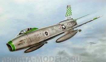 SH72120 Самолет F-86H Sabre Hog in USAF service