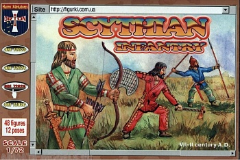 ORI72025 Фигуры Scythians Infantry VII-II B.C. 1/72